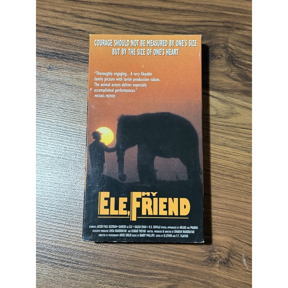 Elle My Friend VHS Family 1993 Heartland Video Tested Jacob Paul Guzman Rare